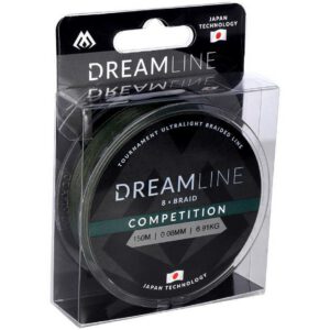 Plecionka MIKADO DreamLine Competition GREEN 0.18mm18.32kg150m - op. 1szp. - obrazek 2