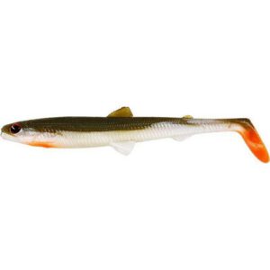 Guma WESTIN BullTeez Shadtail 9.5cm 7g Bass Orange - obrazek 2