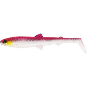 Guma WESTIN BullTeez Shadtail 9.5cm 7g Pink Headlight - obrazek 2
