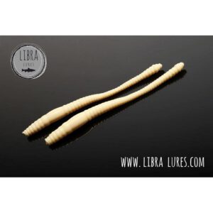 Przynęta LIBRA LURES Dying Worm 8cm -005 - cheese- 12szt (zapach krylowy) - obrazek 2