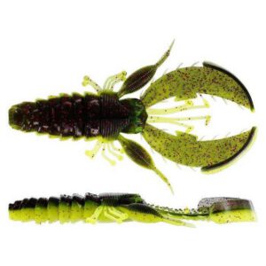 Przynęta WESTIN CreCraw Creaturebait 6,5cm 4g Black/Chartreuse - 1szt - obrazek 2