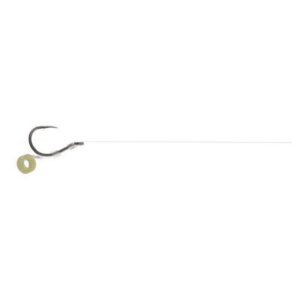 Przypon MIKADO Method Feeder z gumką - hak z zadziorem nr 4 / żyłka: 0.28mm/10cm - op.8szt. - obrazek 2