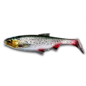 Guma SAVAGE GEAR 3D River Roach 8cm 5g - Green Silver - obrazek 2