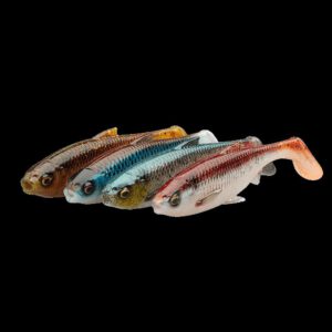 Zestaw przynęt SAVAGE GEAR 3D LB River Roach 10cm Clear Water MIX - 4 szt - obrazek 2
