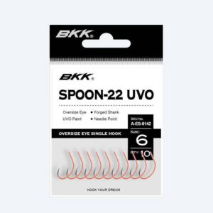 Haczyki BKK Spoon-22 UVO rozmiar 2, op. 9szt - obrazek 2