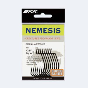 Haczyki offsetowe BKK Nemesis rozmiar 5/0, op. 6szt - obrazek 2