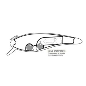 Wobler WESTIN RawBite Crankbait 15cm 61g Low Floating - Crazy Firetiger - obrazek 2