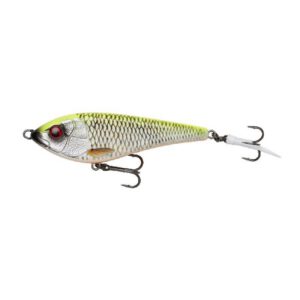 Wobler SAVAGE GEAR Deviator Swim 10.5cm 35g Wolno tonący- Lemon Roach - obrazek 2