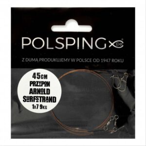 Przypon Polsping Surfstrad 1x19 Camo 8kg 25cm - 2 szt. - obrazek 2
