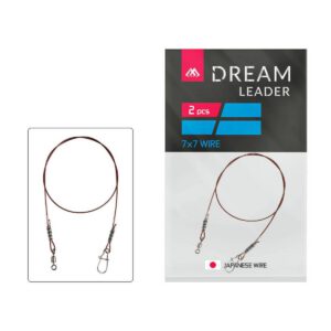 Przypon MIKADO Dream Leader Surflon 7x7 30cm/13LB/6kg - op.2szt. - obrazek 2