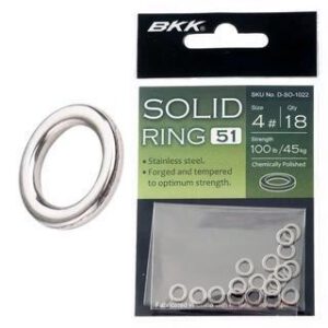 Pełne kółka Łącznikowe BKK Solid Ring-51 rozmiar 5, op. 18szt - obrazek 3