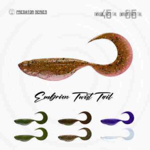 Przynęta LIBRA LURES Embrion Twist Tail 2.5'' (6.5cm) 020 - Electro, op.10szt - obrazek 2