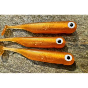 Przynęta Great Fish GF1 - 4.9cm - 1g - Gold - Rybny- 10szt. - obrazek 2