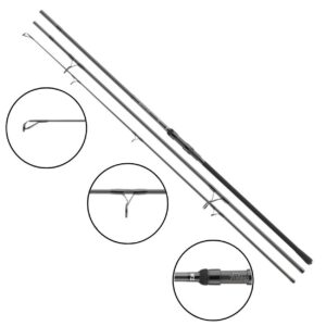 Wędka DAIWA Ninja X Carp 12ft (360cm) / 3.5lb / 3 sec - obrazek 1