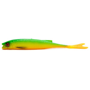 Guma KOGUT WĘDKARSKI PAZUR Stynka - 12cm - Fire Tiger - obrazek 2