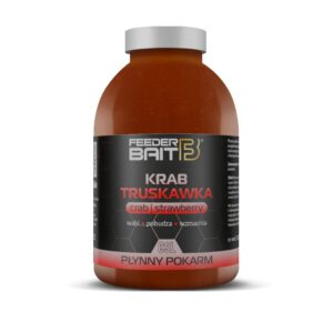 Zalewa Feeder Bait - Krab Truskawka - 250ml - obrazek 1