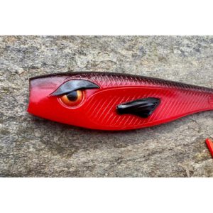Przynęta Great Fish Rocky Twister - 15cm - 19g - Toxic Red - 1szt. - obrazek 3
