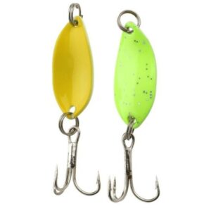Wahadłówka Trout Campione MIKADO - 2,2cm - Zielono - żółty - obrazek 1
