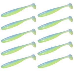 Keitech Easy Shiner 3"/7, 6cm LT#41 LT Electric Chartreuse - 10szt. - obrazek 1