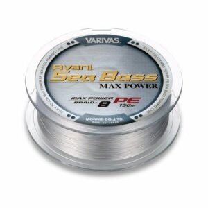 Plecionka Varivas Sea Bass Max Power X8 Premium 1.5 PE, 28,6lbs, 150m - srebrny - obrazek 1