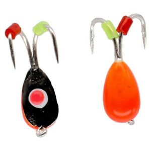 Żuczek podlodowy Mikado Ice Bug 4mm - wolfram - Pomarańczowo-czarny - obrazek 1