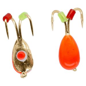 Żuczek podlodowy Mikado Ice Bug 4mm - wolfram - Pomarańczowo-złoty - obrazek 1