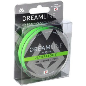 Plecionka MIKADO DreamLine Ultralight FLUO GREEN 0.047mm3.87kg150m - op. 1szp. - obrazek 1
