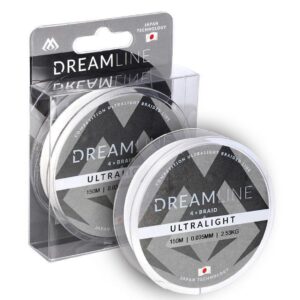 Plecionka MIKADO DreamLine Ultralight (WHITE) 0.058mm4.43kg150m - op. 1szp. - obrazek 2