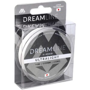Plecionka MIKADO DreamLine Ultralight (WHITE) 0.035mm2.53kg150m - op. 1szp. - obrazek 1