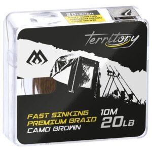 Plecionka przyponowa MIKADO Fast Sinking Premium Braid (CAMO BROWN) 20LB 10M - op. 1szt - obrazek 1