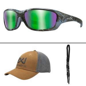 Okulary polaryzacyjne Wiley X - GRAVITY CAPTIVATE Captivate Green mirror KRYPTEK - obrazek 4