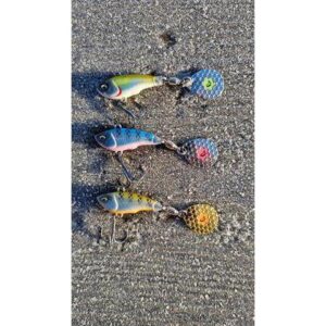 Wirujący ogonek SAVAGE GEAR FAT TAIL SPIN 5.5CM 9G AYU - obrazek 2