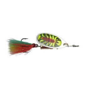 Obrotówka EFFZETT STANDARD DRESSED SPINNER #2 4g FIRESHARK - obrazek 1