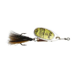 Obrotówka EFFZETT STANDARD DRESSED SPINNER #3 6G REFLEX GOLD - obrazek 1