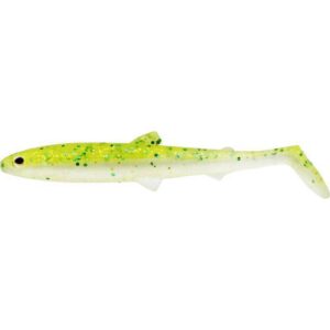 Guma WESTIN BullTeez Shadtail 9.5cm 7g Sparkling Chartreuse - obrazek 2