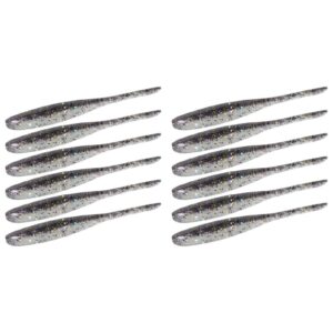 Keitech Shad Impact 2"/5,1cm - LT#39 LT Smoke Shiner - 12 szt. - obrazek 1