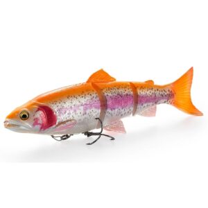 Guma SAVAGE GEAR 4D LINE THRU TROUT 20cm 93g GOLDEN ALBINO - obrazek 1