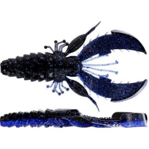 Przynęta WESTIN CreCraw Creaturebait 6, 5cm 4g Black/Blue- 1szt - obrazek 2