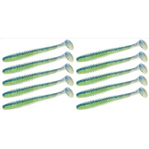 Keitech Swing Impact 3"/7, 2cm LT#60 Blue X Chart - 10szt. - obrazek 1