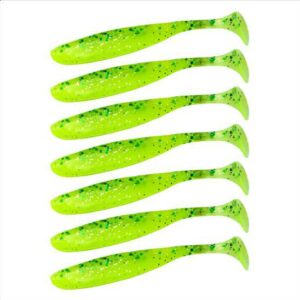 Keitech Easy Shiner 4"/10,16cm LT#62 LT Chart Lime Shad - 7 szt. - obrazek 1