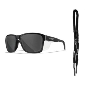 Okulary polaryzacyjne WILEY X TREK Grey Gloss Black Frame - obrazek 1
