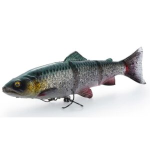 Savage Gear 4D Line Thru Trout 20cm SS - 93g -Green Silver - obrazek 1