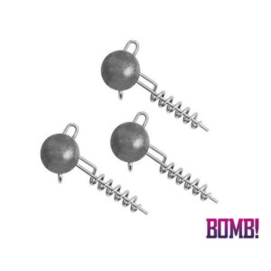 Główka z wkrętem DELPHIN BOMB! Twisto JIGER - 5g - 3 szt. - obrazek 1
