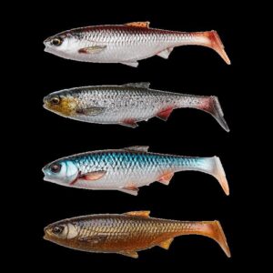 Zestaw przynęt SAVAGE GEAR 3D LB River Roach 12cm Clear Water MIX - 4 szt - obrazek 1