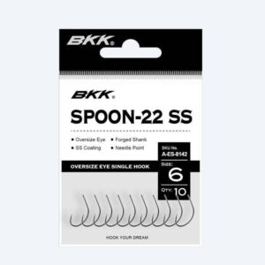 Haczyki BKK Spoon-22 SS rozmiar 2, op. 9szt - obrazek 1
