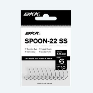 Haczyki BKK Spoon-22 SS rozmiar 1, op. 9szt - obrazek 1