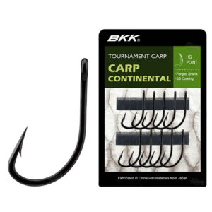 Haczyki Karpiowe BKK Carp Continental rozmiar 2, op. 10szt - obrazek 1