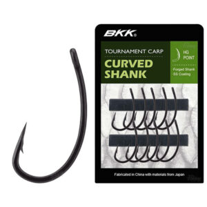 Haczyki Karpiowe BKK Curved Shank rozmiar 8, op. 10szt - obrazek 1