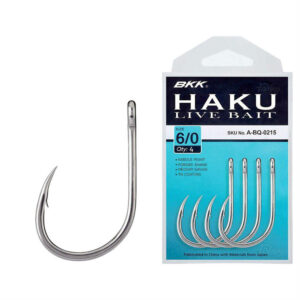 Haki sumowe BKK Haku Livebait rozmiar 6/0, op. 4szt - obrazek 1