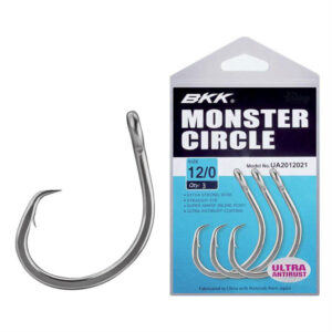 Haki sumowe BKK Monster Circle rozmiar 10/0, op. 4szt - obrazek 1